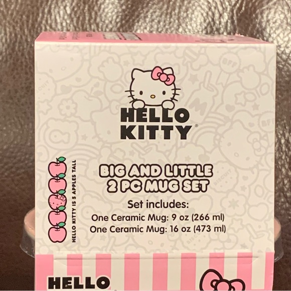 Hello Kitty Big & Little 9oz and 16oz 2 Piece Mug Set - Picture 8 of 10